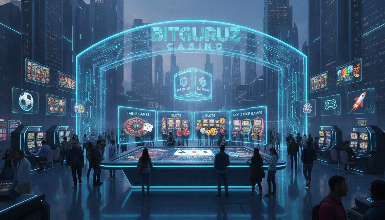 Diverse Game Categories Game categories at Bitguruz Casino